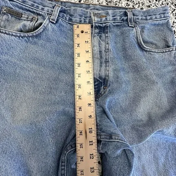 Vintage Calvin Klein Jeans Mens 36x30 Double Stonewash Made In USA 90's BMPP171 - Picture 3 of 12